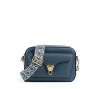 Coccinelle Beat Soft Ribbon Borsa a tracolla blu, pelle granulata, donna