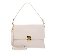 Coccinelle Binxie Handbag Grained Leather Lambskin White
