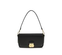 Coccinelle Black Calf Leather Bos Taurus Shoulder Bag