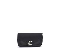 Coccinelle Black Calf Leather Bos Taurus Shoulder Bag