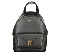 Coccinelle Black Leather Women Backpack