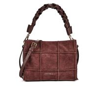 Borsa a spalla Boheme Check Embroidery in pelle Coccinelle
