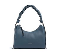 Coccinelle Boheme Grana Double Borsa a spalla blu, pelle granulata, donna