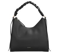 Coccinelle Boheme Grana Double - Borsa a spalla M 34 cm (noir/cognac) nero