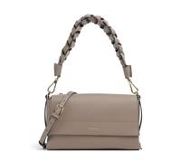 Coccinelle Boheme Grana Double Borsa a spalla marrone, pelle di vacchetta grana, donna