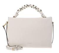 COCCINELLE Boheme Grana Double Hand Bag Pearl / Cognac