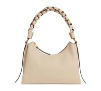 Coccinelle Boheme Grana Double Borsa a spalla beige, pelle granulata, donna
