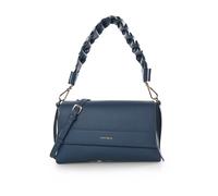 Coccinelle Pelle borsa a tracolla Boheme Grana Double Shoulder Bag Deep Blue/Sandshell