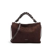 Coccinelle Boheme Suede Borsa hobo marrone, pelle bovina ruvida, donna