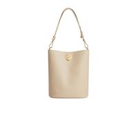 COCCINELLE Handbag Double Grainy Leather Sandshell / Seagrass