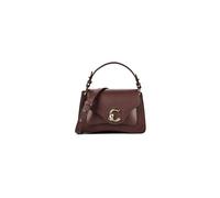 Coccinelle C-Me Borsa a spalla Vera Pelle 23.5 cm marrone