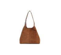 Coccinelle Pelle borsa a tracolla C-Easy Handbag Suede Cognac/Cognac marrone