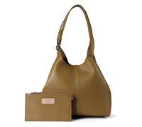Coccinelle C-Easy Borsa a spalla Vera Pelle 34 cm verde