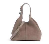 COCCINELLE borsetta C-Easy Handbag Suede Warm Taupe
