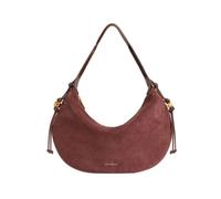 Coccinelle Thess Borsa a spalla Vera Pelle 38 cm rosso
