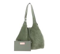 COCCINELLE borsa a tracolla C-Easy Suede Handbag Greenery