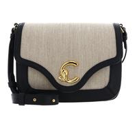 COCCINELLE borsa a tracolla C-Me Canvas Handbag Natural / Noir