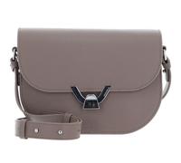 COCCINELLE borsa a tracolla Dew Crossbody Grained Leather Warm Taupe