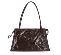 COCCINELLE borsa a tracolla Dulse Shiny Shoulderbag Brunette