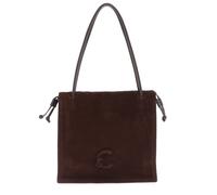 COCCINELLE borsa a tracolla Dulse Suede Handbag Brunette / Brunet