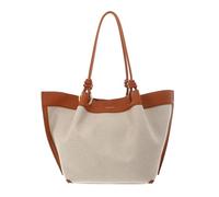 COCCINELLE borsa a tracolla Finn Canvas Handbag Natural / Crab