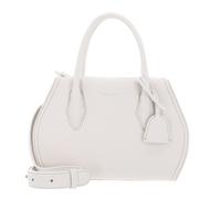 COCCINELLE borsa a tracolla Lord Handbag Grained Leather Blanco