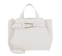 COCCINELLE borsa a tracolla Malory Handbag Grained Leather Blanco