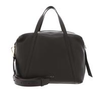 Coccinelle Pelle borsa a tracolla borsetta Nory Grained Leather Handbag Berry viola scuro