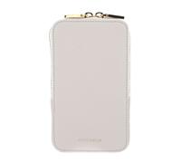 COCCINELLE borsa a tracolla per cellulare Flor Hi-Tech Phone Bag Lambskin White