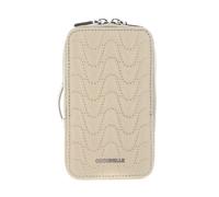 COCCINELLE borsa a tracolla per cellulare Flor Matelasse Hi-Tech Phone Bag Gelso