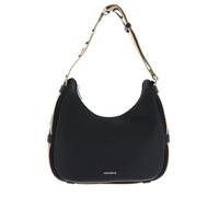 Coccinelle borsa a tracolla Raquel Handbag Double Grainy Leather Noir/Cognac nero