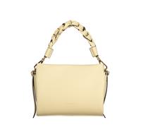 Coccinelle Borsa a tracolla Boheme Grana Double in pelle Sandshell/Seagrass beige