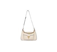 Coccinelle Beat Borsa a tracolla Pelle 28 cm bianco