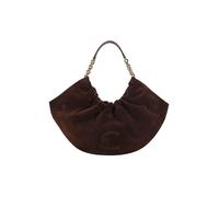 Coccinelle Borsa da donna in pelle scamosciata con logo