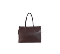 Coccinelle Myrtha Borsa a spalla Vera Pelle 40 cm Vano porta PC rosso