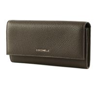 COCCINELLE borsa Metallic Soft Wallet Coffee