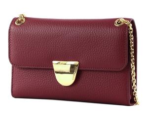 COCCINELLE borsa Mini Bag Wallet Grained Leather Garnet Red