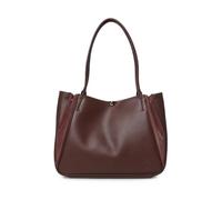 Coccinelle - Borsa Pelle Liscia e Camoscio - - Bags - Donna - Rosso - ONE SIZE