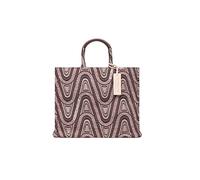 Coccinelle borsa shopper borsetta Never Witout Bag J. Waves Handbag Mul. Camel/Carru multicolore