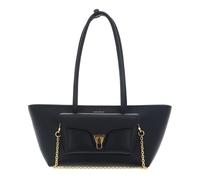 COCCINELLE borsa shopper Double Beat Grained Leather Handbag Noir