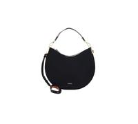 Coccinelle Borsa Sunup, Pelle Nera/Cognac, 33 x 22 x 6,5 cm, con Tracolla Regolabile