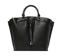 Coccinelle Pelle borsetta borsa a tracolla Flores Handbag Grained Leather Noir nero