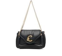 Coccinelle C-Me Fluffy Borsa a tracolla Pelle 21 cm nero