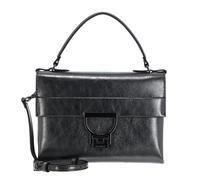 COCCINELLE borsetta Arlettis Smooth Metal Handbag Noir