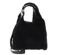 Coccinelle borsetta borsa a tracolla C-Easy Synthetic Fur Handbag Noir/Noir nero