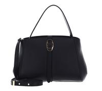 COCCINELLE borsetta Chara Handbag Grained Leather Noir