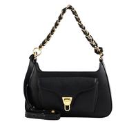 COCCINELLE borsetta Grained Leather Handbag Noir