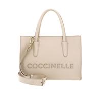 COCCINELLE borsetta Myrtha26 Handbag Grained Leather Sandshell