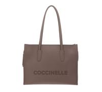 COCCINELLE borsetta Myrtha26 Handbag Grained Leather Warm Taupe