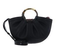 COCCINELLE borsetta Shell Handbag Smooth Leather Noir